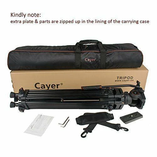 72 inch Aluminum Video Tripod System G9182