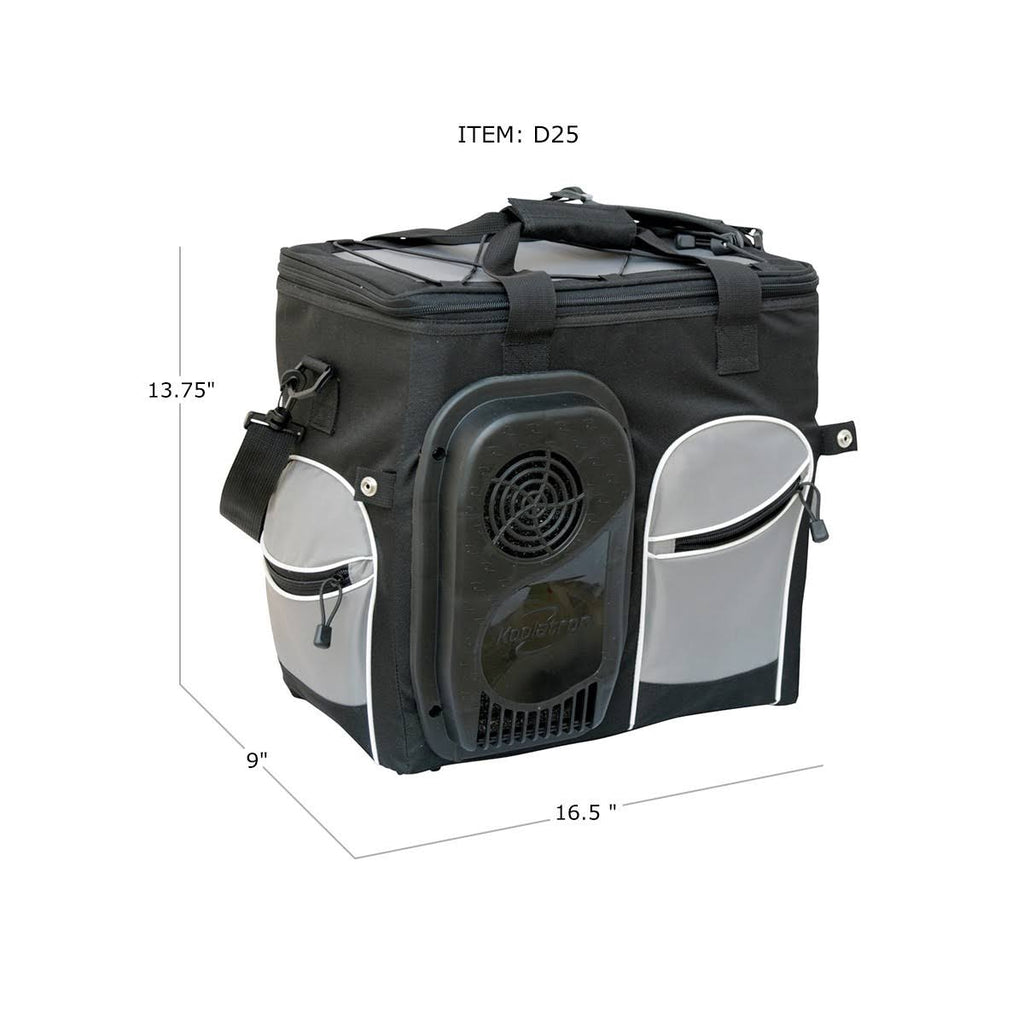 26-Quart Soft-Sided Cooler Bag Black/Gray Z378