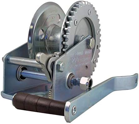 1200 lb Hand Crank Ratchet Winch Pack of 2 S82801