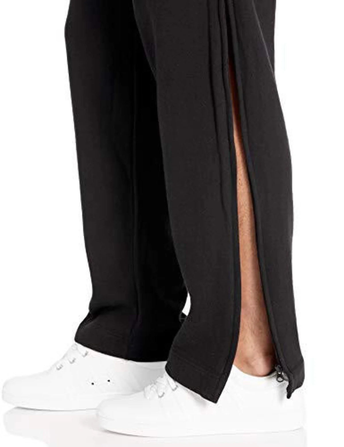 Full-Length Side-Zipper Fleece Pant P224