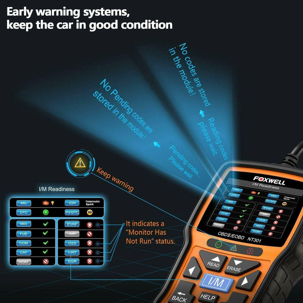 OBD2 Scanner Code Reader X9058