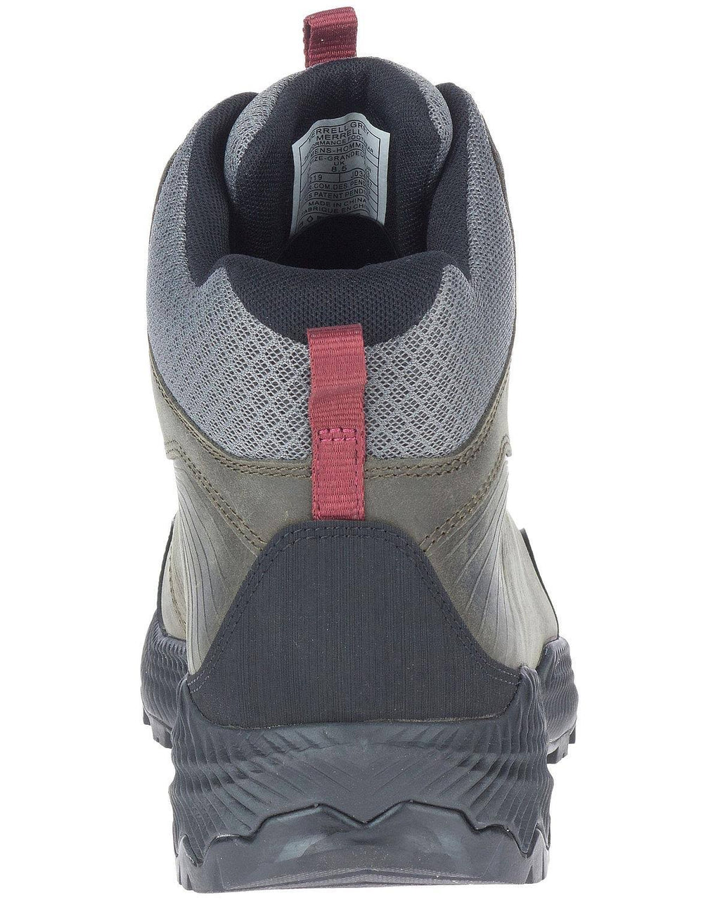 Men&s Forestbound Mid Waterproof Merrell Grey / 9.5 D6444