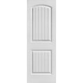 28 in. x 80 in. 2-Panel Hollow Core Primed Composite Interior Door Slab I1922